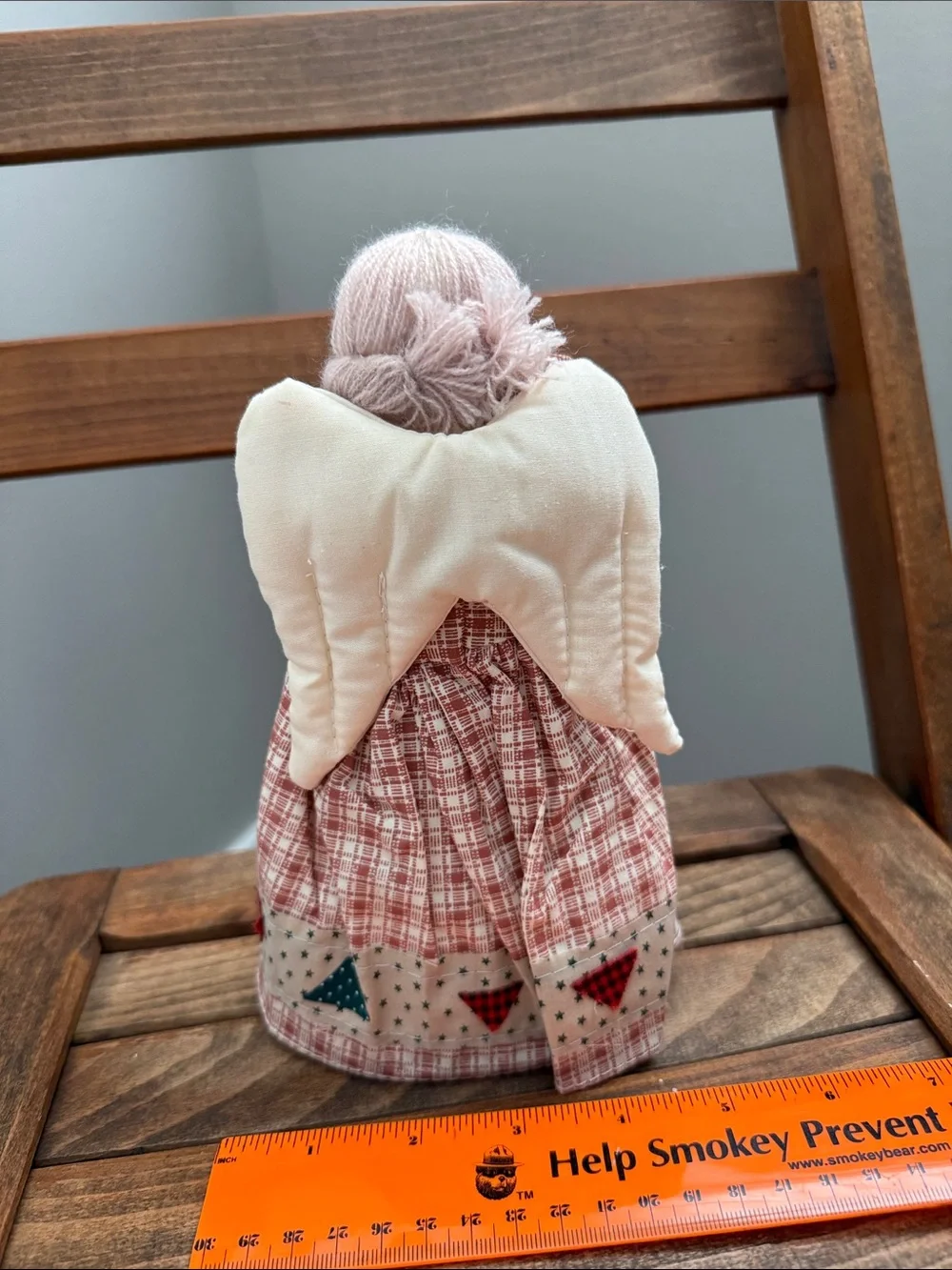 Christmas Angel Tree Topper or Tabletop Decor – 9” – Made in China